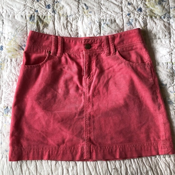 Lilly Pulitzer corduroy palm beach fit skirt pink - Picture 1 of 4